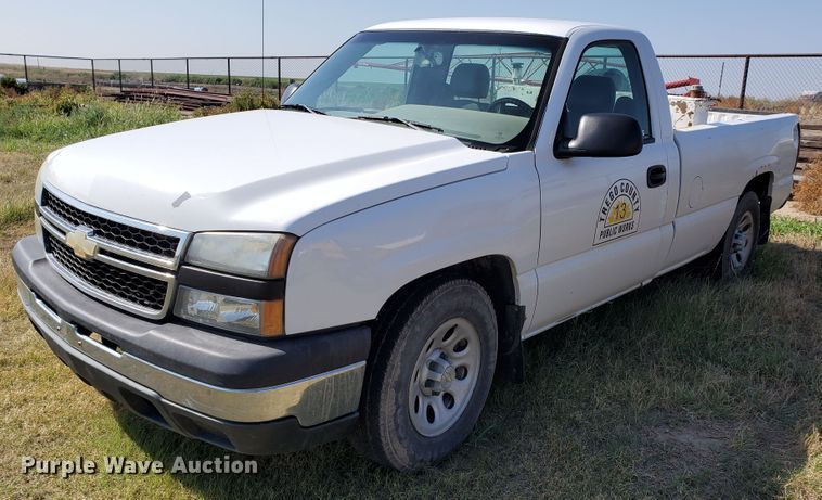 image for item KK9376 2006 Chevrolet Silverado 1500  pickup truck