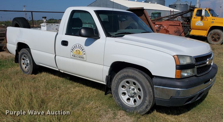 image for item KK9376 2006 Chevrolet Silverado 1500  pickup truck