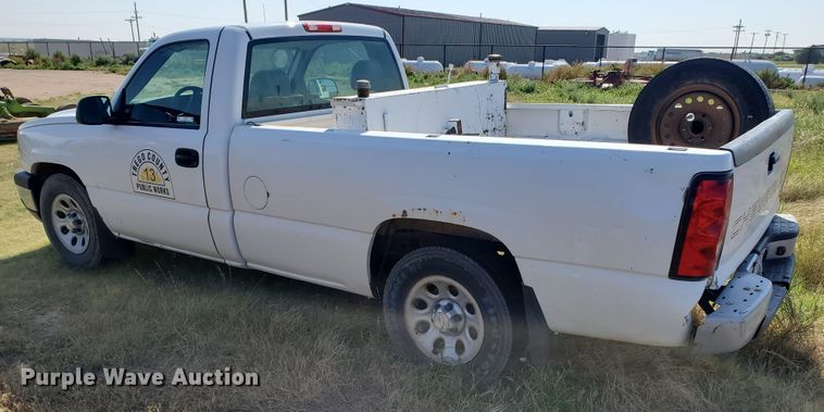 image for item KK9376 2006 Chevrolet Silverado 1500  pickup truck