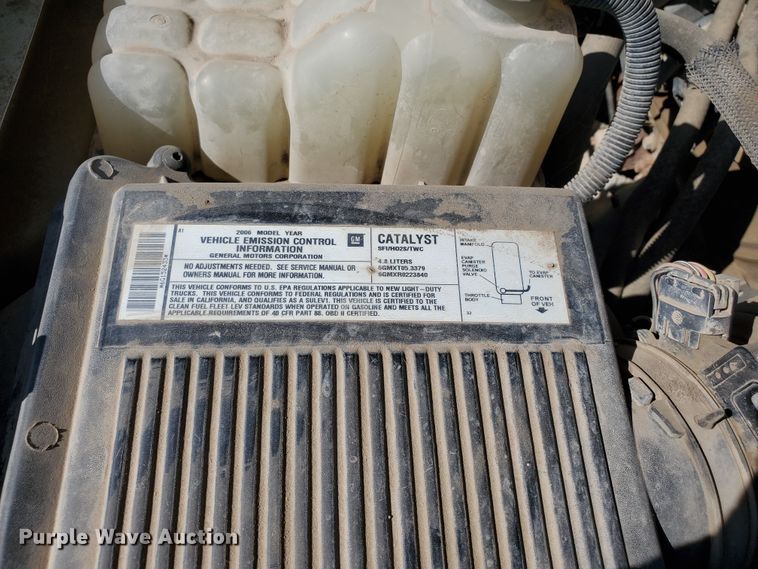 image for item KK9376 2006 Chevrolet Silverado 1500  pickup truck