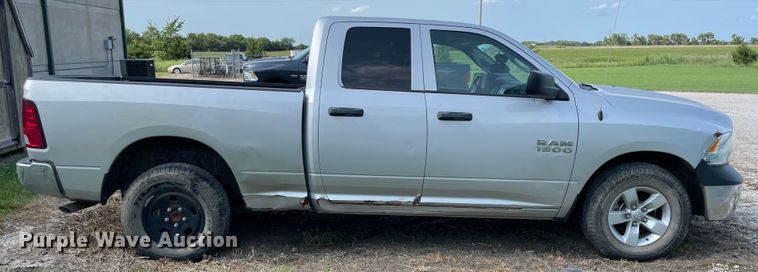 image for item KK9645 2018 Dodge Ram 1500  Quad Cab pickup truck