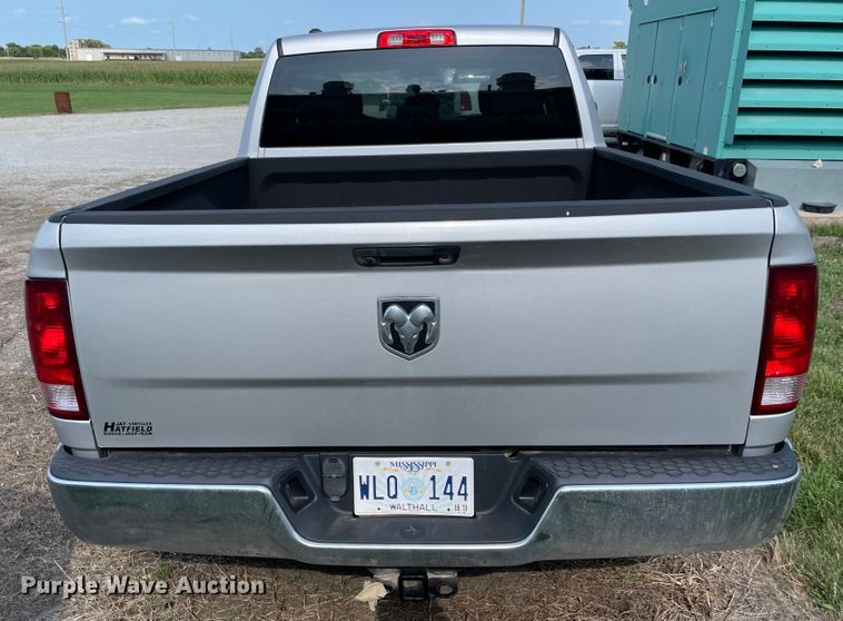 image for item KK9645 2018 Dodge Ram 1500  Quad Cab pickup truck