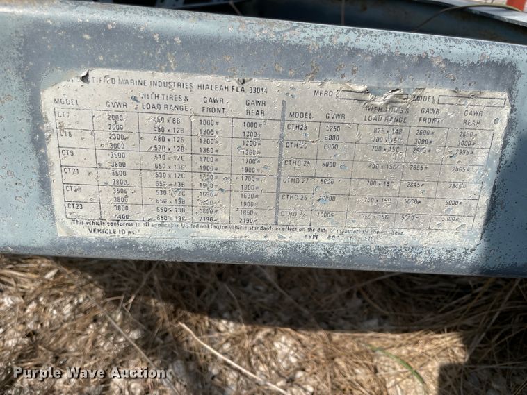 image for item KK9646 2002 Tracker Tournament  boat