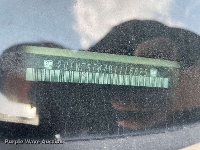 image for item KK9652 2011 Chevrolet Impala