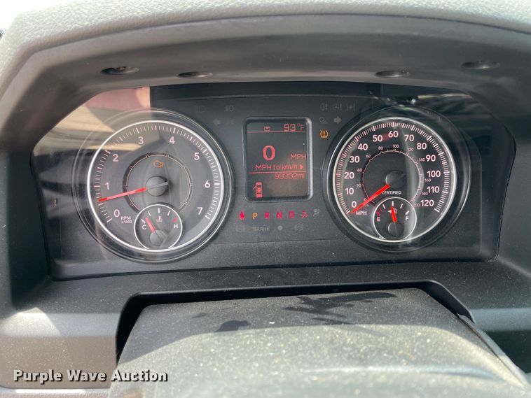 image for item KK9653 2016 Dodge Ram 1500  Crew Cab pickup truck