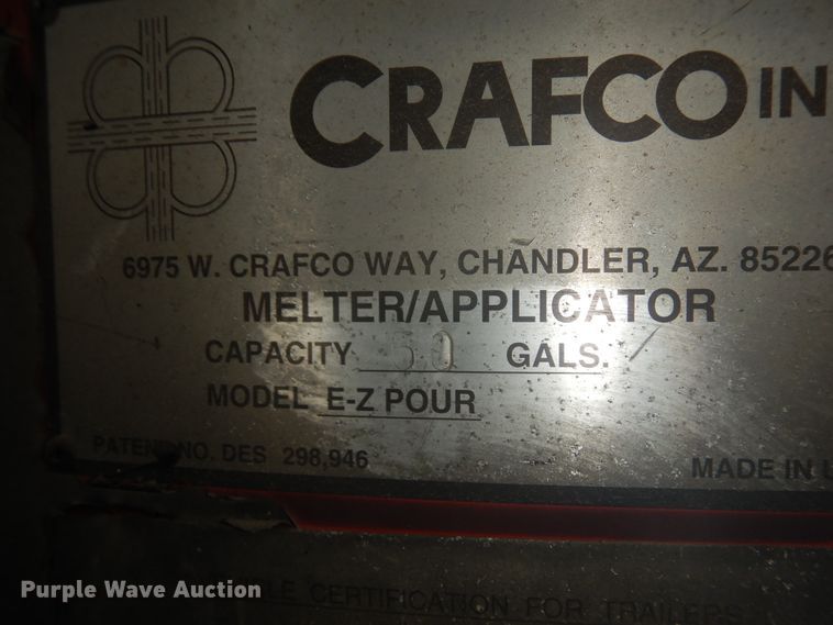 image for item KU9348 Crafco EZ Pour  melter / applicator