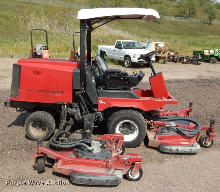 image for item KV9134 Toro Groundsmaster 4000D  lawn mower