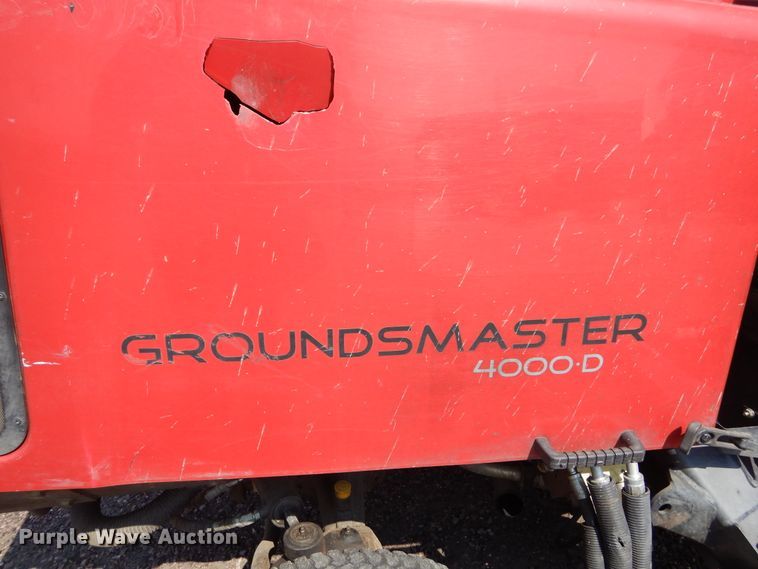 image for item KV9134 Toro Groundsmaster 4000D  lawn mower