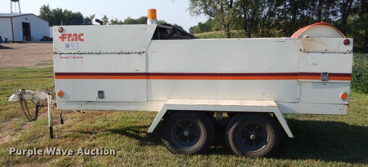 image for item KV9221 FMC Bean 3530  sewer jetter trailer