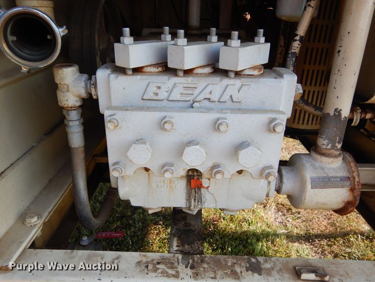 image for item KV9221 FMC Bean 3530  sewer jetter trailer