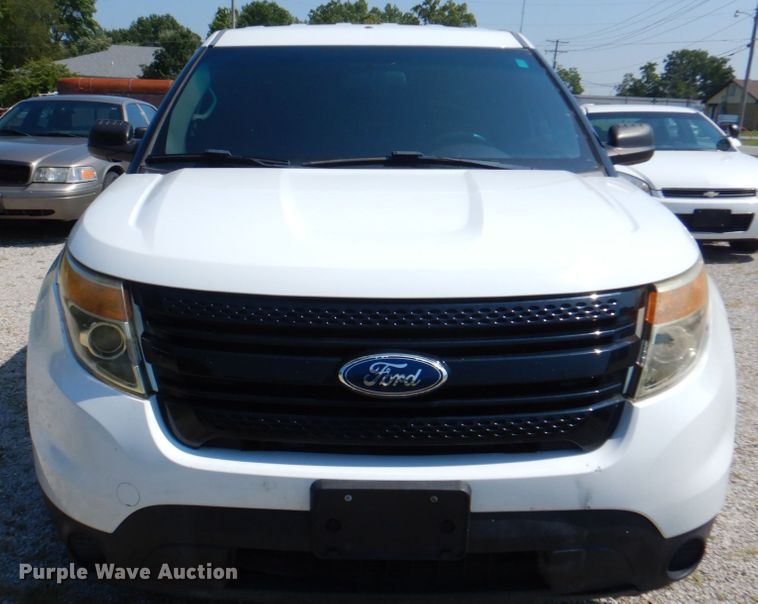 image for item KW9785 2015 Ford Explorer Police Interceptor  SUV