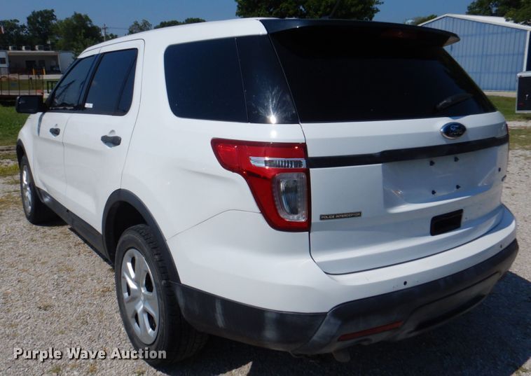 image for item KW9785 2015 Ford Explorer Police Interceptor  SUV