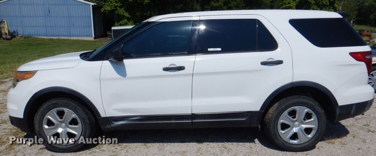 image for item KW9785 2015 Ford Explorer Police Interceptor  SUV
