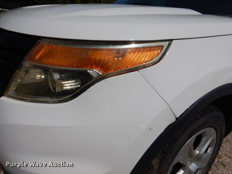 image for item KW9785 2015 Ford Explorer Police Interceptor  SUV