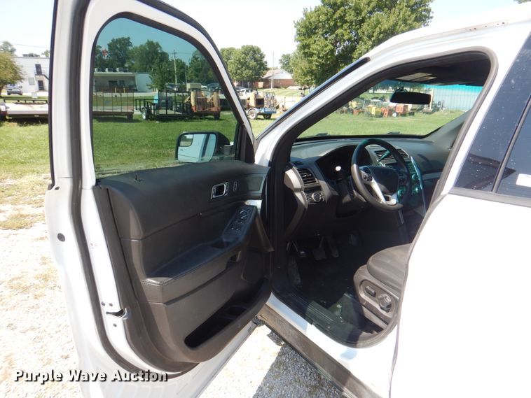 image for item KW9785 2015 Ford Explorer Police Interceptor  SUV