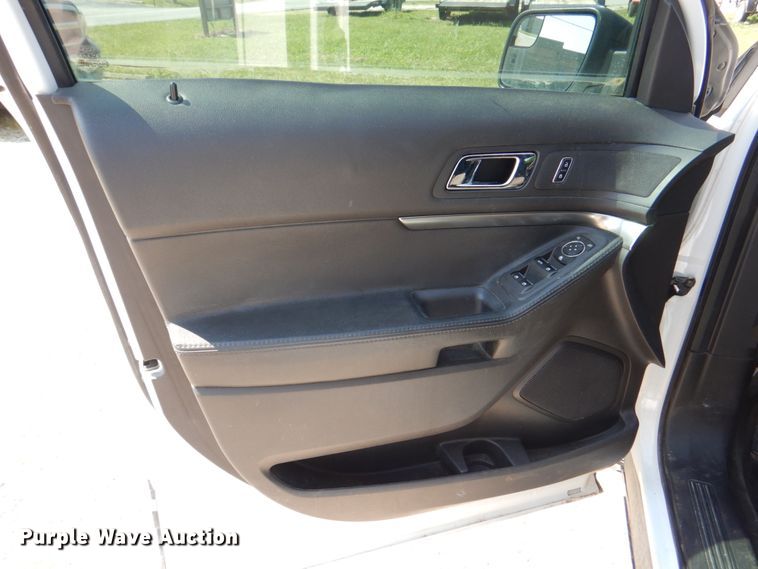 image for item KW9785 2015 Ford Explorer Police Interceptor  SUV