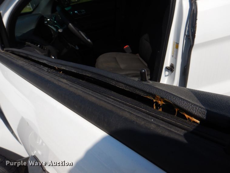 image for item KW9785 2015 Ford Explorer Police Interceptor  SUV