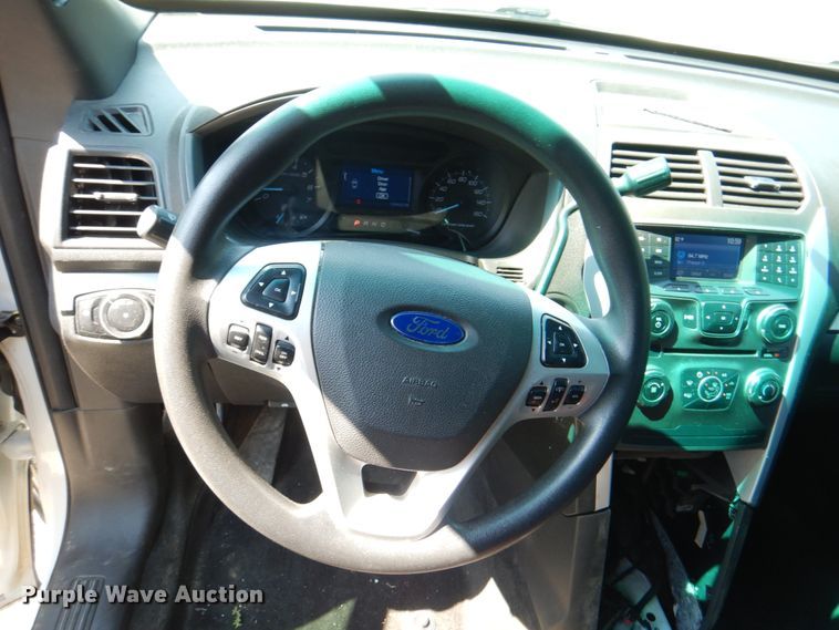 image for item KW9785 2015 Ford Explorer Police Interceptor  SUV