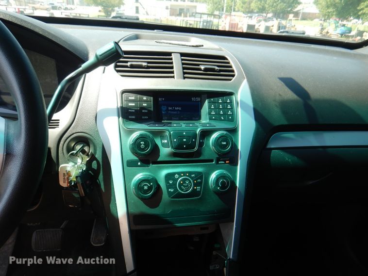 image for item KW9785 2015 Ford Explorer Police Interceptor  SUV