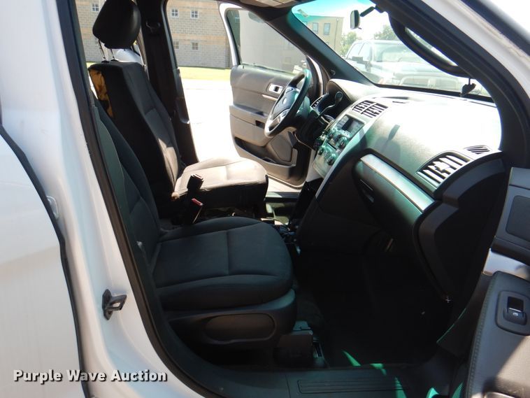 image for item KW9785 2015 Ford Explorer Police Interceptor  SUV