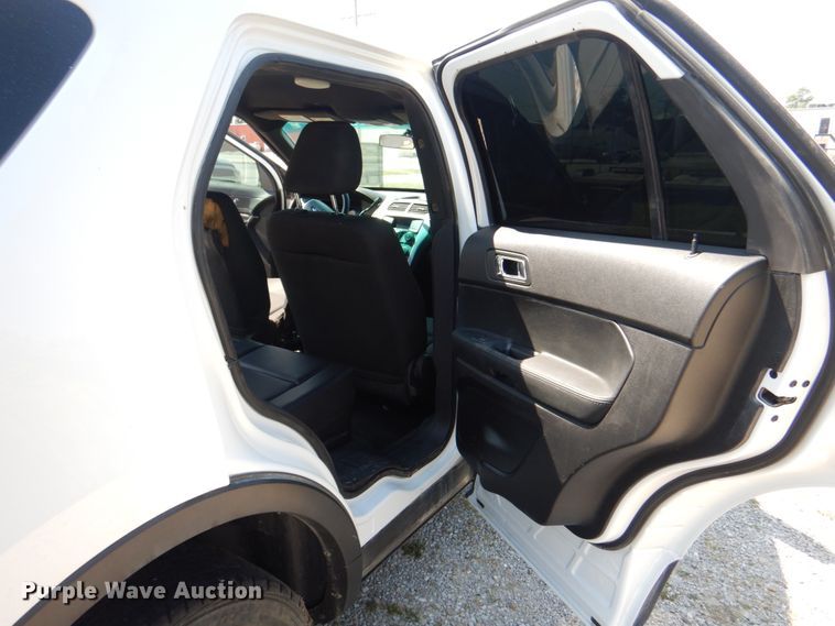 image for item KW9785 2015 Ford Explorer Police Interceptor  SUV