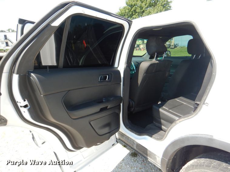 image for item KW9785 2015 Ford Explorer Police Interceptor  SUV