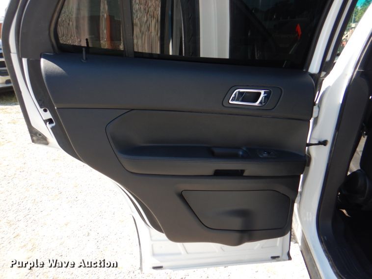 image for item KW9785 2015 Ford Explorer Police Interceptor  SUV