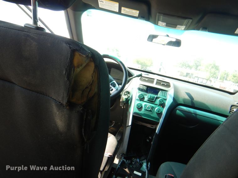 image for item KW9785 2015 Ford Explorer Police Interceptor  SUV