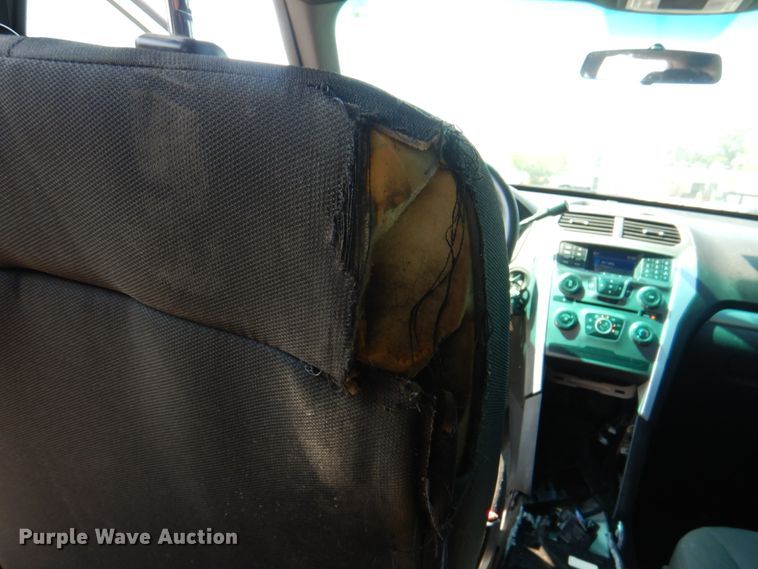 image for item KW9785 2015 Ford Explorer Police Interceptor  SUV