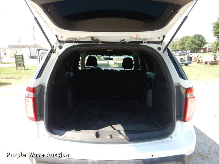 image for item KW9785 2015 Ford Explorer Police Interceptor  SUV