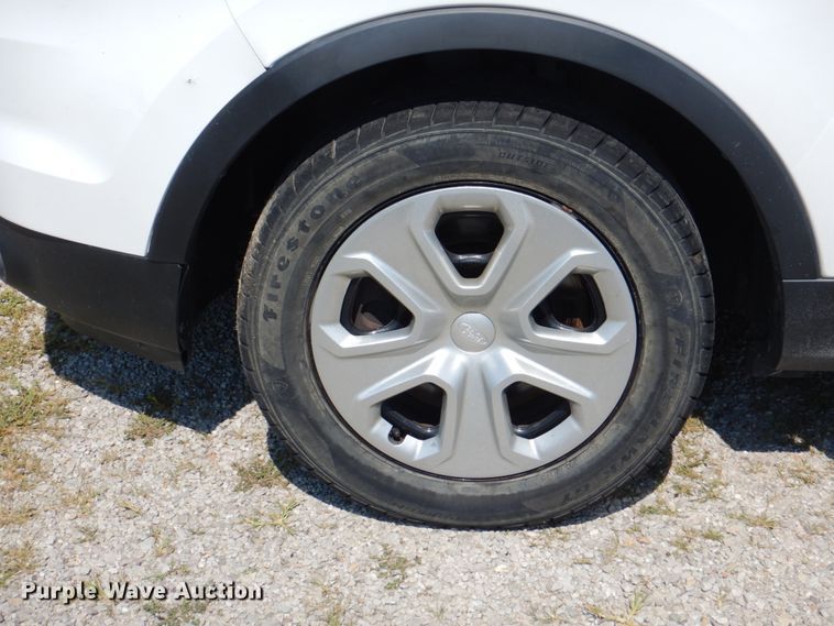 image for item KW9785 2015 Ford Explorer Police Interceptor  SUV