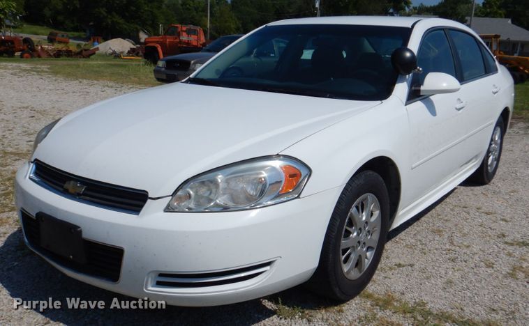 image for item KW9786 2010 Chevrolet Impala Police Cruiser