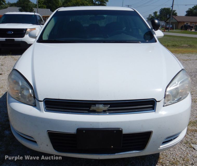 image for item KW9786 2010 Chevrolet Impala Police Cruiser
