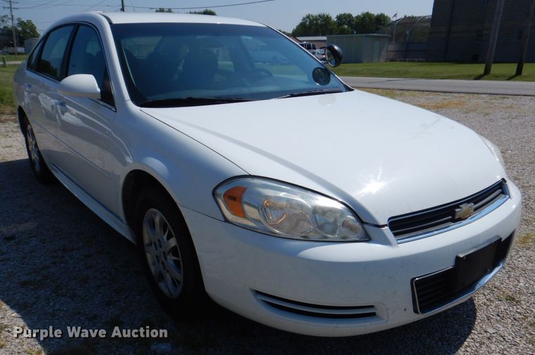 image for item KW9786 2010 Chevrolet Impala Police Cruiser