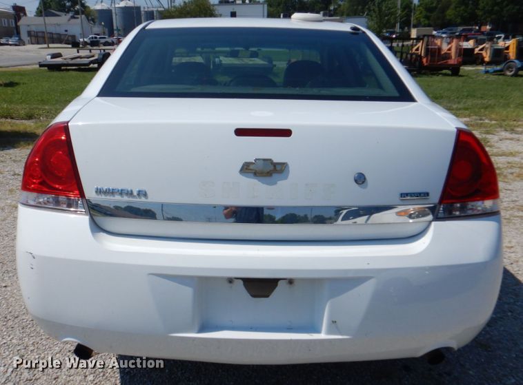 image for item KW9786 2010 Chevrolet Impala Police Cruiser