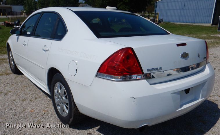 image for item KW9786 2010 Chevrolet Impala Police Cruiser