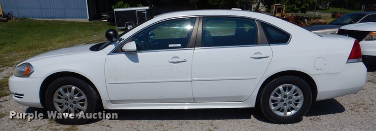 image for item KW9786 2010 Chevrolet Impala Police Cruiser