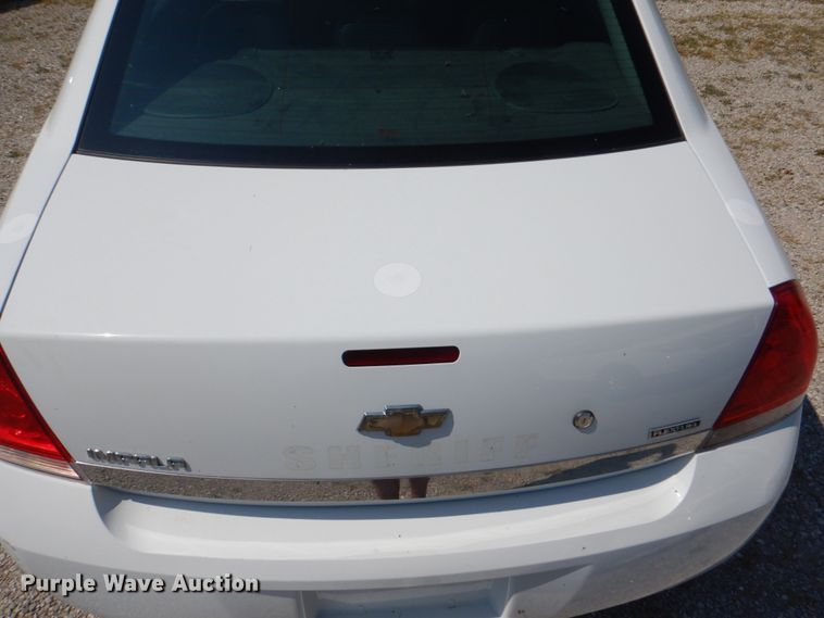 image for item KW9786 2010 Chevrolet Impala Police Cruiser