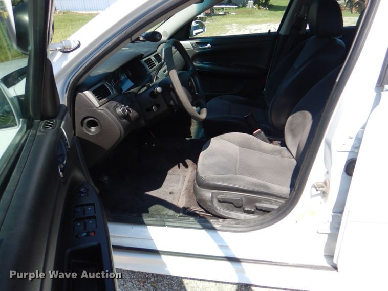 image for item KW9786 2010 Chevrolet Impala Police Cruiser