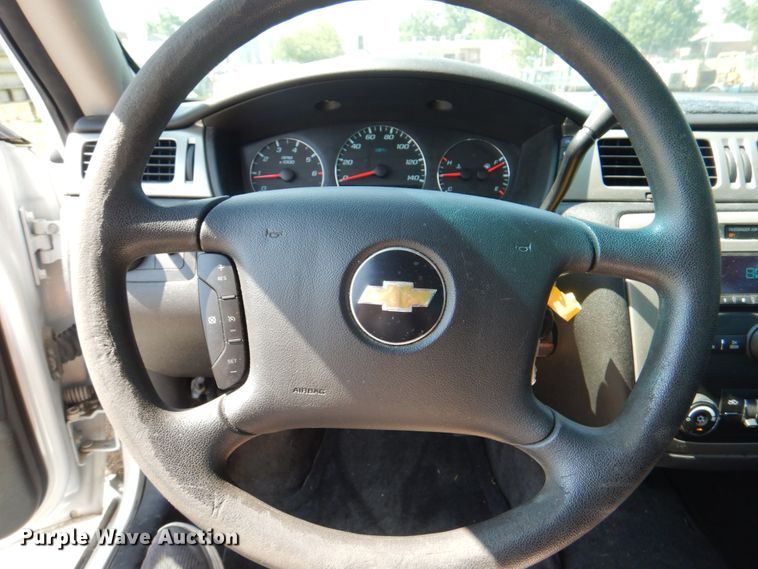 image for item KW9786 2010 Chevrolet Impala Police Cruiser