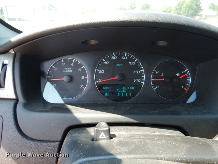 image for item KW9786 2010 Chevrolet Impala Police Cruiser