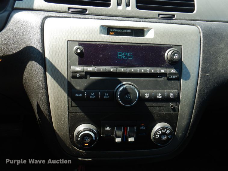 image for item KW9786 2010 Chevrolet Impala Police Cruiser