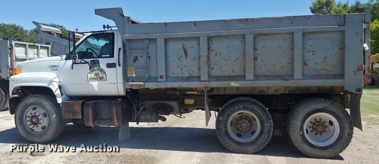 image for item KY9157 1995 Chevrolet Kodiak C6500  dump truck