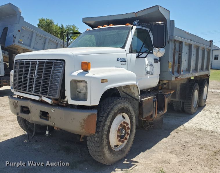image for item KY9158 1995 Chevrolet Kodiak C6500  dump truck