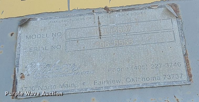 image for item KY9161 1997 International 4900  dump truck