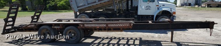 image for item KY9162 1977 Jantz  equipment trailer