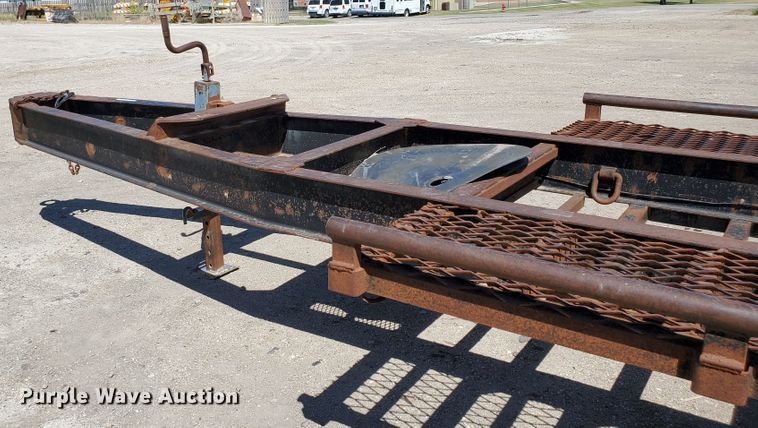 image for item KY9162 1977 Jantz  equipment trailer