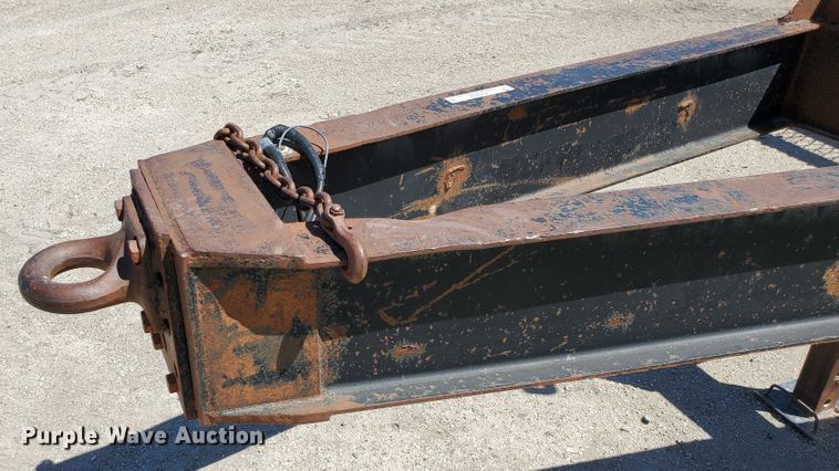 image for item KY9162 1977 Jantz  equipment trailer