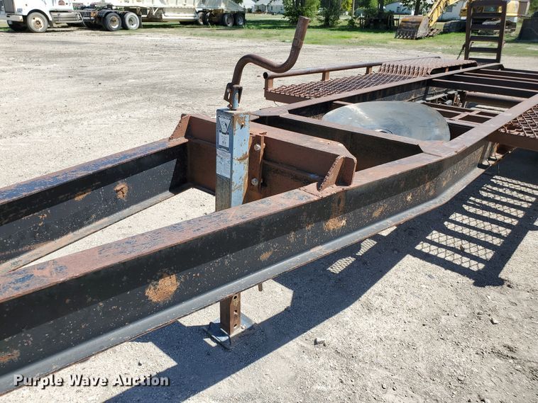 image for item KY9162 1977 Jantz  equipment trailer