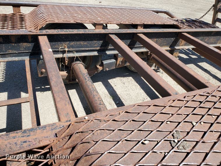 image for item KY9162 1977 Jantz  equipment trailer